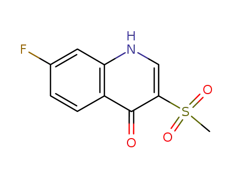 7-fluoro-3-methylsulfonyl-4-quinolone