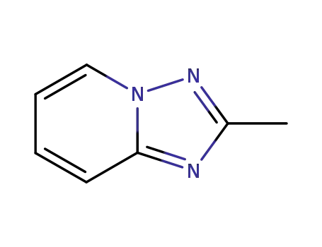 Molecular Structure of 768-19-4 (2-Methyl[1,2,4]triazolo[1,5-a]pyridine)
