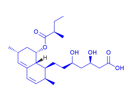 Molecular Structure of 77285-87-1 (mevinolinic acid)
