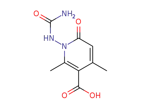 1-(carbamoylamino)-2,4-dimethyl-6-oxo-1,6-dihydropyridine-3-carboxylic acid