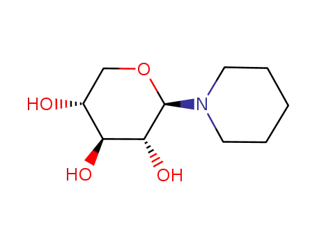 Piperidine, 1-ba-D-xylopyranosyl- (9CI)