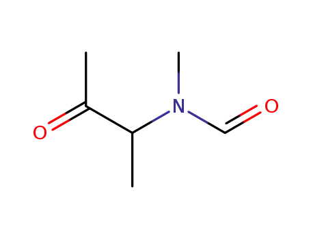 포름아미드, N-메틸-N-(1-메틸-2-옥소프로필)-(9CI)