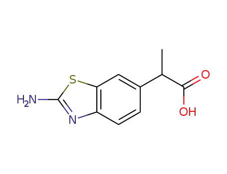 6-Benzothiazoleaceticacid,2-amino-alpha-methyl-(9CI)