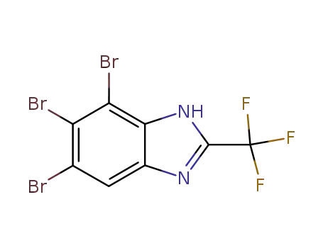 4,5,6-tribromo-2-(trifluoromethyl)-1H-benzimidazole