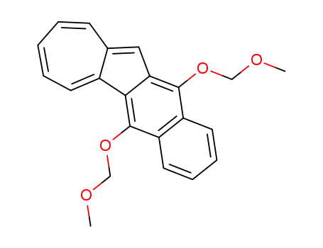 Molecular Structure of 89398-68-5 (Naphth[2,3-a]azulene, 5,12-bis(methoxymethoxy)-)