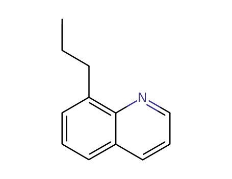Molecular Structure of 7661-53-2 (8-propylquinoline)