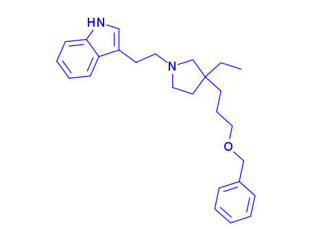 3-[2-[3-[3-(ベンジルオキシ)プロピル]-3-エチル-1-ピロリジニル]エチル]-1H-インドール