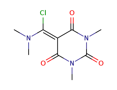 1,3-dimethyl-5-(N,N-dimethylaminochloromethylene) barbituric acid