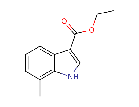 1H-Indole-3-carboxylicacid,7-methyl-,ethylester(9CI)