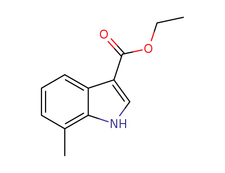 1H-인돌-3-카르복실산,7-메틸-,에틸에스테르(9CI)