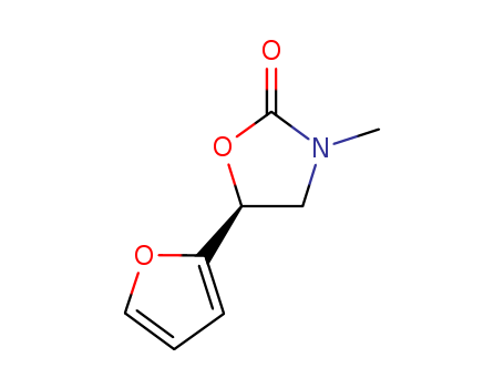 2-OXAZOLIDINONE,5-(FURAN-2-YL)-3-METHYL-,(5S)-