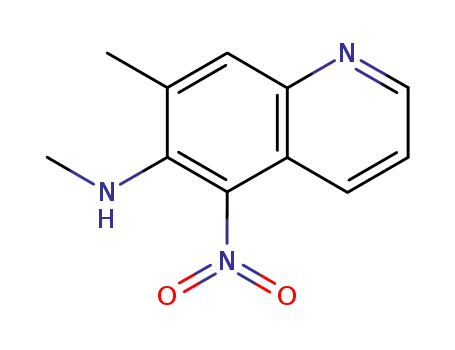 6-Methylamino-7-methyl-5-nitroquinoline