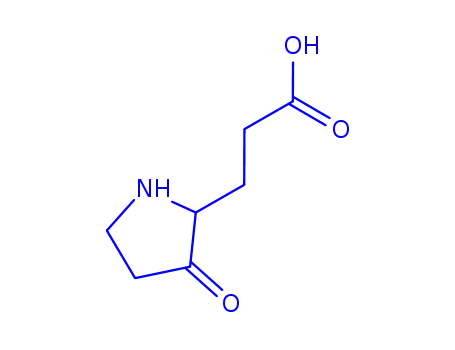 Molecular Structure of 772994-78-2 (2-Pyrrolidinepropanoic acid, 3-oxo- (9CI))