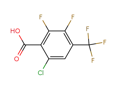 6-CHLORO-2,3-DIFLUORO-4-(TRIFLUOROMETHYL)BENZOIC ACID