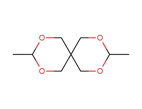 Molecular Structure of 773-41-1 (3,9-Dimethyl-2,4,8,10-tetraoxaspiro[5.5]undecane)