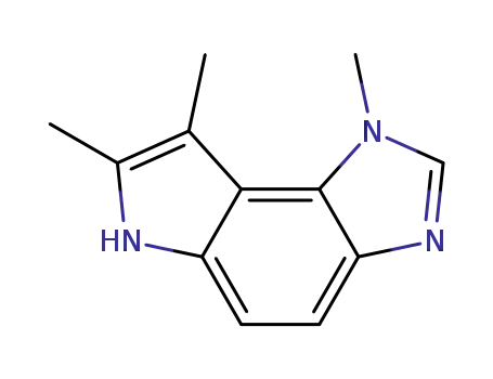 Pyrrolo[3,2-e]benzimidazole, 1,6-dihydro-1,7,8-trimethyl- (9CI)