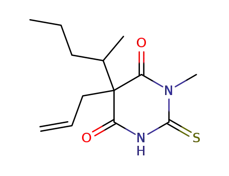 1-Methyl-5-pentan-2-yl-5-prop-2-enyl-2-sulfanylidene-1,3-diazinane-4,6-dione
