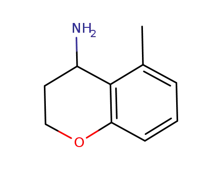 Molecular Structure of 769100-49-4 (5-Methylchroman-4-amine)