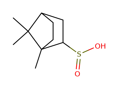 Molecular Structure of 770676-15-8 (Bicyclo[2.2.1]heptane-2-sulfinic acid, 1,7,7-trimethyl-, (1S-exo)- (9CI))