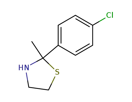 2-(p-클로로페닐)-2-메틸티아졸리딘