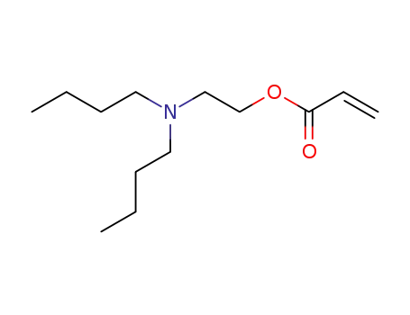 Molecular Structure of 7709-10-6 (2-Propenoic acid, 2-(dibutylaMino)ethyl ester)