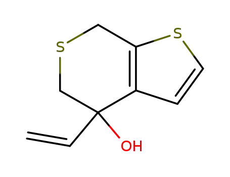 1,6-bisthia-4-hydroxy-4-vinyl-4,5,6,7-tetrahydroindene