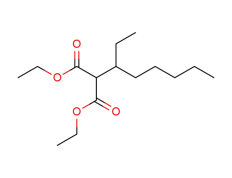 Molecular Structure of 92857-68-6 (2-Ethyl-heptan-dicarbonsaeure-(1,1)-diethylester)
