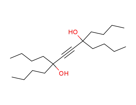 Molecular Structure of 7737-42-0 (6-Dodecyne-5,8-diol, 5,8-dibutyl-)