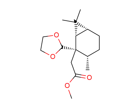 ((1S,2S,3S,6R)-2-[1,3]Dioxolan-2-yl-3,7,7-trimethyl-bicyclo[4.1.0]hept-2-yl)-acetic acid methyl ester