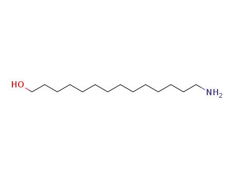 Molecular Structure of 89307-03-9 (1-Tetradecanol, 14-amino-)