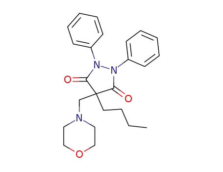 4-butyl-4-(morpholin-4-ylmethyl)-1,2-diphenylpyrazolidine-3,5-dione