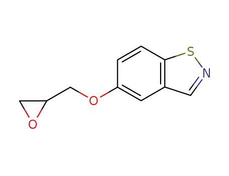 5-(oxiran-2-ylmethoxy)-1,2-benzothiazole