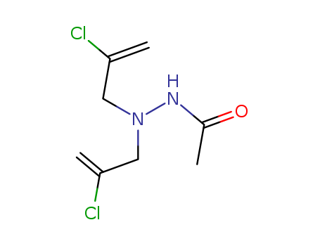N,N-bis(2-chloroprop-2-enyl)acetohydrazide cas  7696-78-8