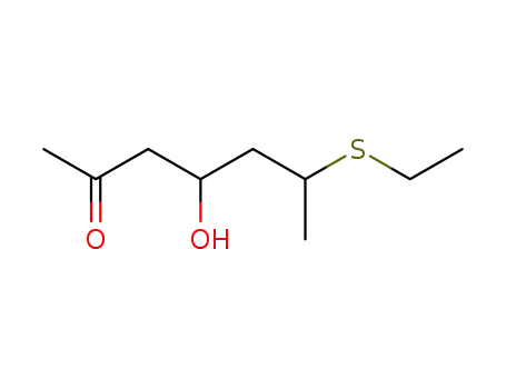 6-Ethylthio-4-hydroxy-2-heptanone