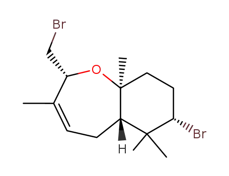 (2R,5aS,7S,9aS)-7-Bromo-2-(bromomethyl)-2,5,5a,6,7,8,9,9a-octahydro-3,6,6,9a-tetramethyl-1-benzoxepin