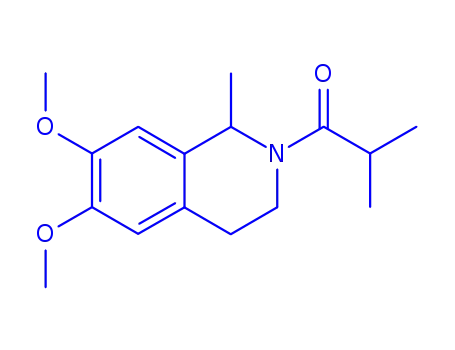 (1S)-6,7-Dimethoxy-1-methyl-2-(2-methyl-1-oxopropyl)-1,2,3,4-tetrahydroisoquinoline