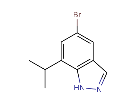 1H-Indazole, 5-bromo-7-(1-methylethyl)-                                                                                                                                                                 