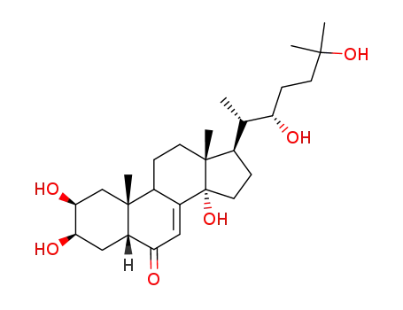 Molecular Structure of 7703-83-5 (22-ISO-ECDYSONE)