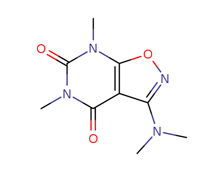 7-dimethylamino-2,4-dimethyl-9-oxa-2,4,8-triazabicyclo[4.3.0]nona-7,10-diene-3,5-dione cas  77008-17-4