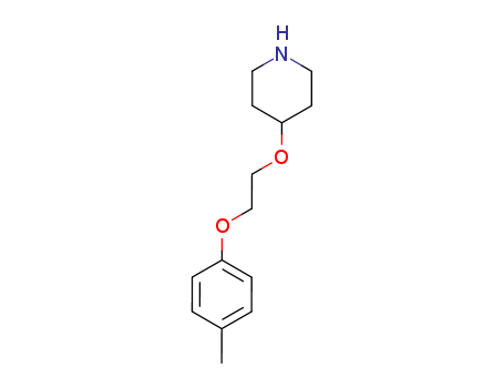 4-(2-(p-Tolyloxy)ethoxy)piperidine
