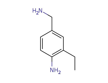 Molecular Structure of 771583-63-2 (Benzenemethanamine, 4-amino-3-ethyl- (9CI))