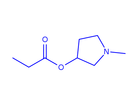 3-PYRROLIDIN-1-YL,1-METHYL-,PROPANOATE ( ESTER),(3R)-
