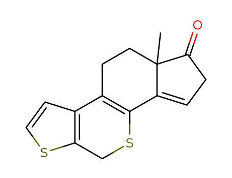 A-nor-3,7-bisthiaestra-1,5<sup>(10)</sup>,8,14-tetraene-17-one