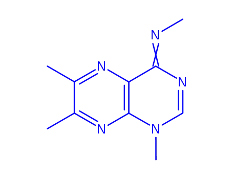 Methanamine, N-(1,6,7-trimethyl-4(1H)-pteridinylidene)- (9CI)