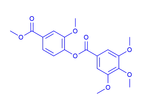 2-methoxy-4-(methoxycarbonyl)phenyl 3,4,5-trimethoxybenzoate