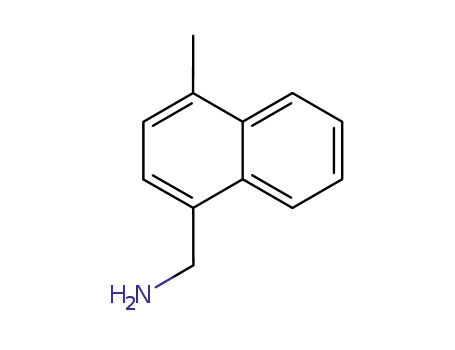 Molecular Structure of 771580-36-0 (4-METHYLNAPHTHALEN-1-YLMETHYLAMINE)