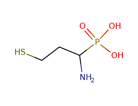 Molecular Structure of 88576-24-3 (Phosphonic acid, (1-amino-3-mercaptopropyl)-)