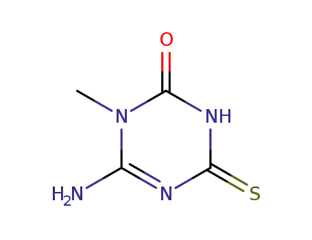 1,3,5-Triazin-2(1H)-one,6-amino-3,4-dihydro-1-methyl-4-thioxo-(9CI)