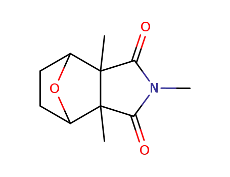 Molecular Structure of 76970-78-0 (cantharidin methylimide)