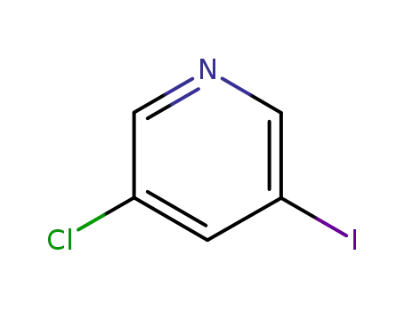 Molecular Structure of 77332-90-2 (3-CHLORO-5-IODO-PYRIDINE)